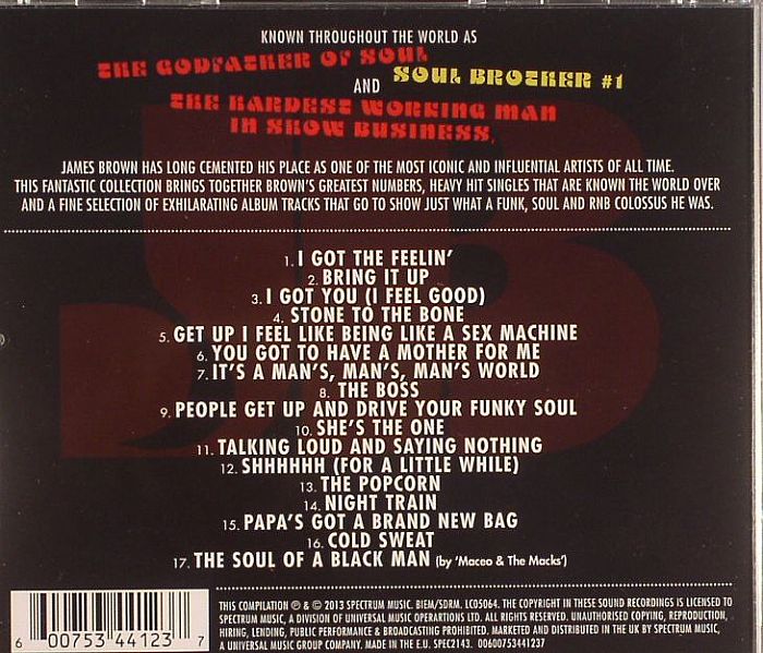 BROWN, James - I Feel Good: The Very Best Of James Brown