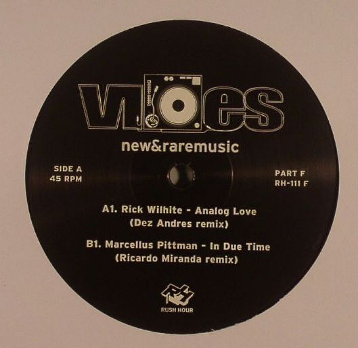 WILHITE, Rick/MARCELLUS PITTMAN - Vibes New & Rare Music Part F
