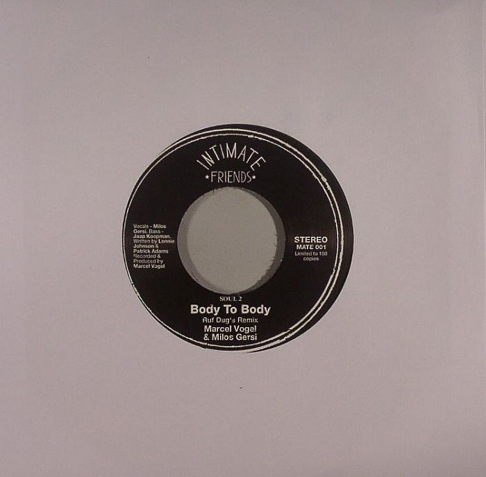 VOGEL, Marcel/MILOS GERSI - Body To Body