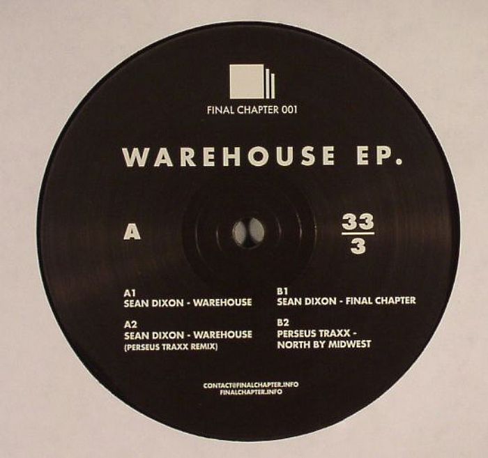 DIXON, Sean/PERSEUS TRAXX - Warehouse EP