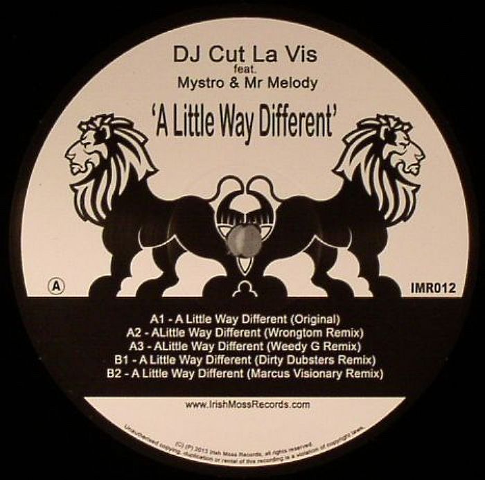 CUT LA VIS feat MYSTRO/MR MELODY - A Little Way Different