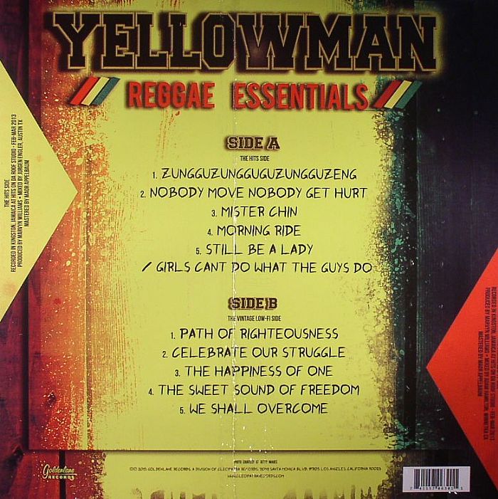 YELLOWMAN Reggae Essentials vinyl at Juno Records.