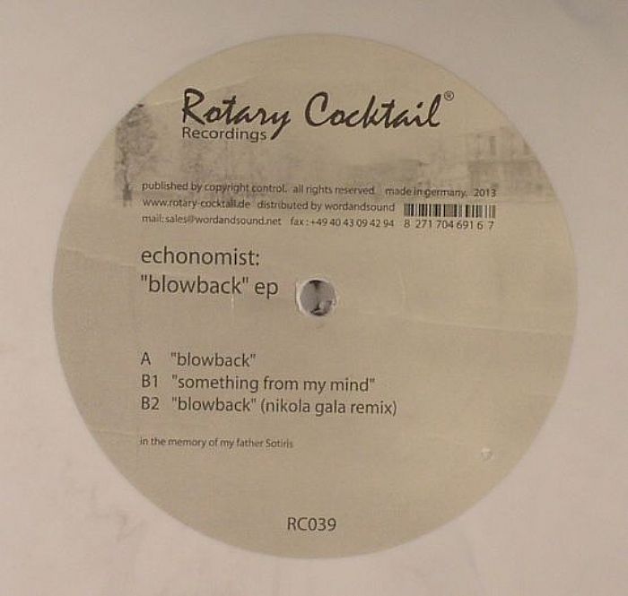 ECHONOMIST - Blowback EP