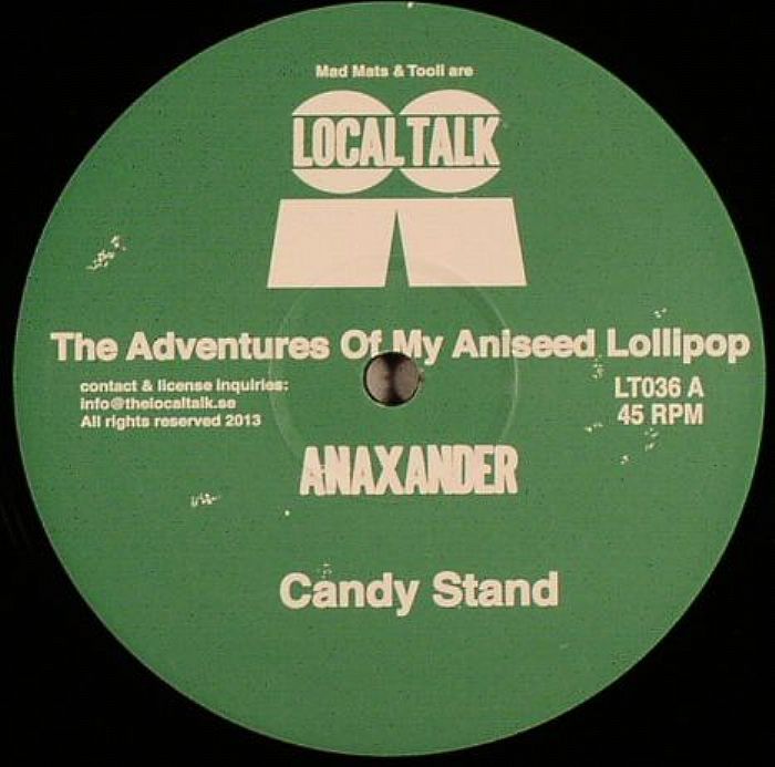 ANAXANDER - The Adventures Of My Aniseed Lollipop