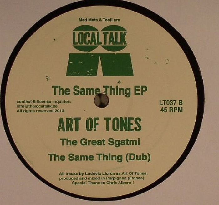 ART OF TONES - The Same Thing EP