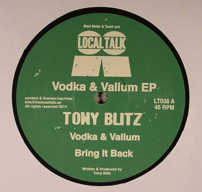 BLITZ, Tony - Vodka & Valium