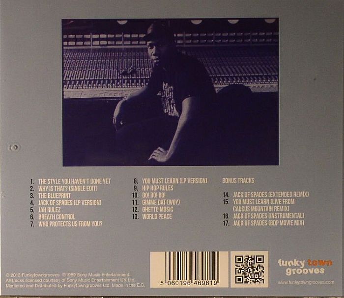 BOOGIE DOWN PRODUCTIONS - Ghetto Music: The Blueprint Of Hip Hop
