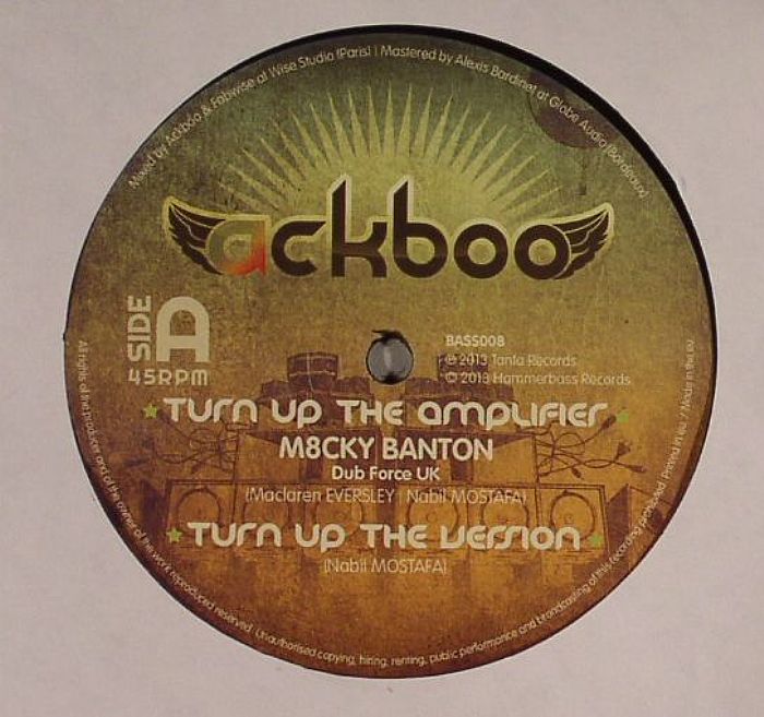 ACKBOO/M8CKY BANTON - Turn Up The Amplifier