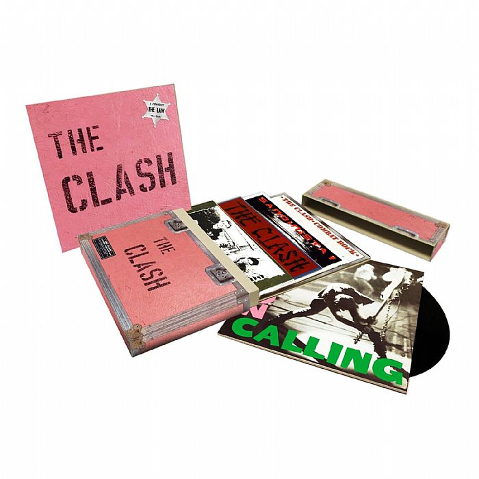 CLASH, The - 5 Studio Album Vinyl LP Box Set