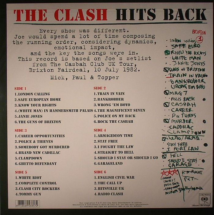 The CLASH - Hits Back (remastered)