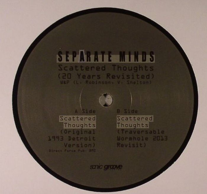 SEPARATE MINDS - Scattered Thoughts (20 Years Revisited)