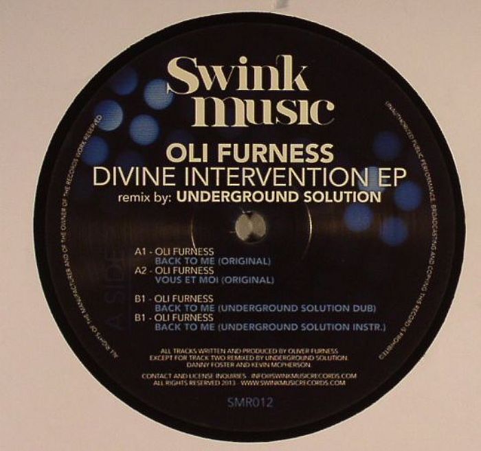 FURNESS, Oli - Divine Intervention EP