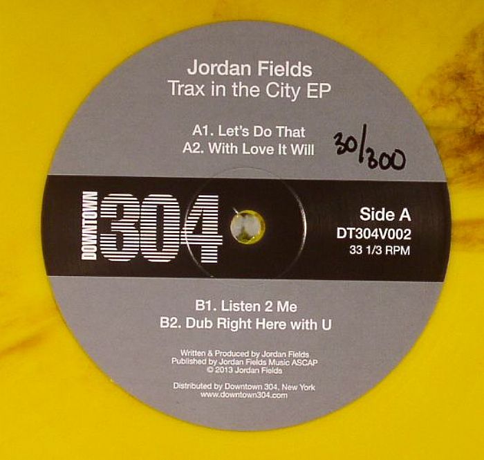 FIELDS, Jordan - Trax In The City EP