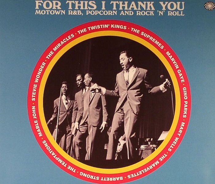 VARIOUS - For This I Thank You: Motown R&B Popcorn & Rock N Roll