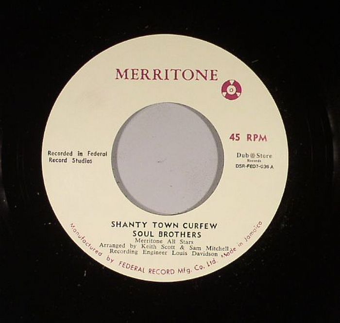 SOUL BROTHERS/LAXTON FORD - Shanty Town Curfew