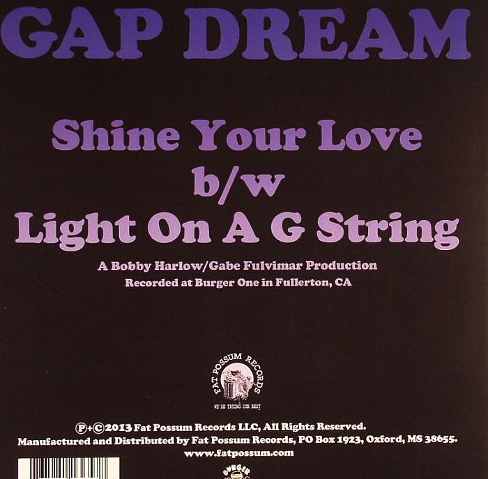 GAP DREAM - Shine Your Love