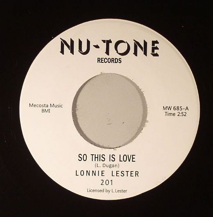 LESTER, Lonnie - So This Is Love