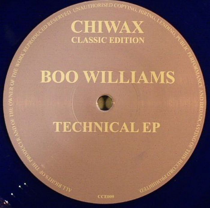 BOO WILLIAMS - Technical EP