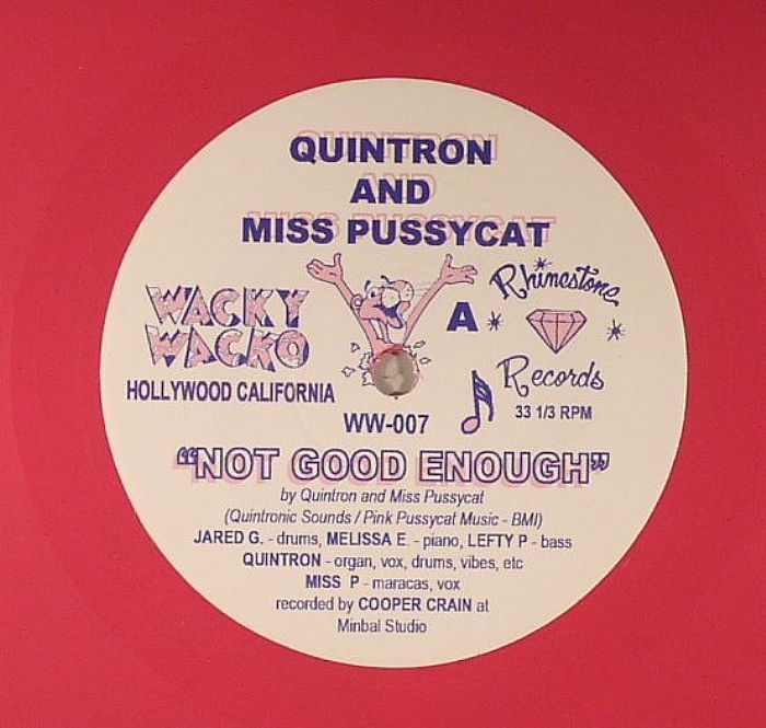 QUINTRON & MISS PUSSYCAT - Not Good Enough