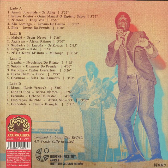 REDJEB, Samy Ben/VARIOUS - Angola Soundtrack 2: Hypnosis Distortions & Other Sonic Innovations 1969-1978