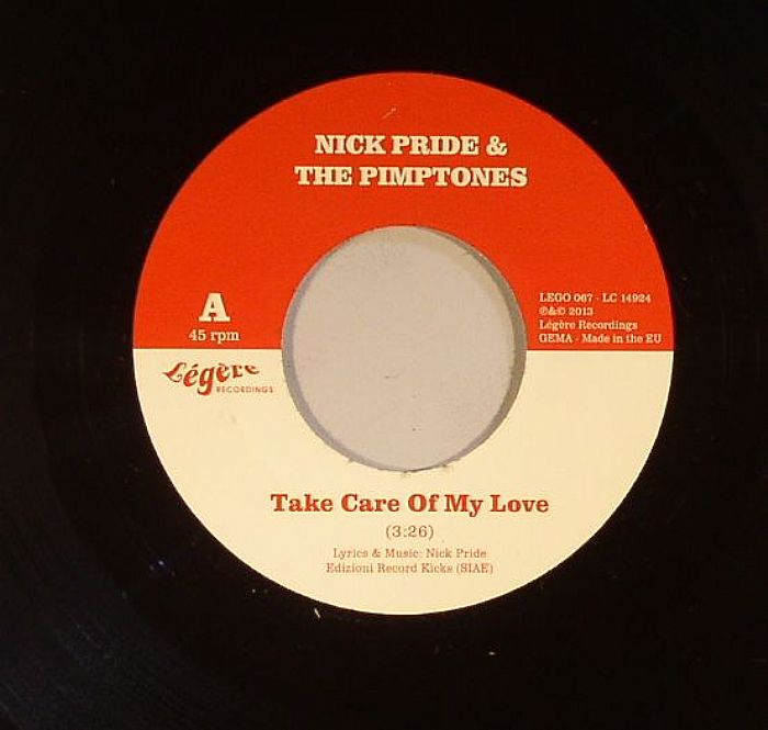 PRIDE, Nick & THE PIMPTONES - Take Care Of My Love