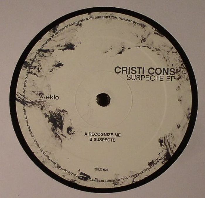 CRISTI CONS - Suspecte EP