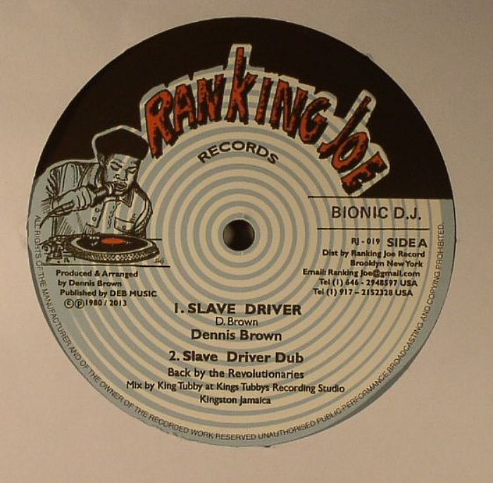 BROWN, Dennis/RANKING JOE - Slave Driver