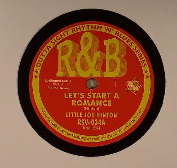 LITTLE JOE HINTON - Let's Start A Romance