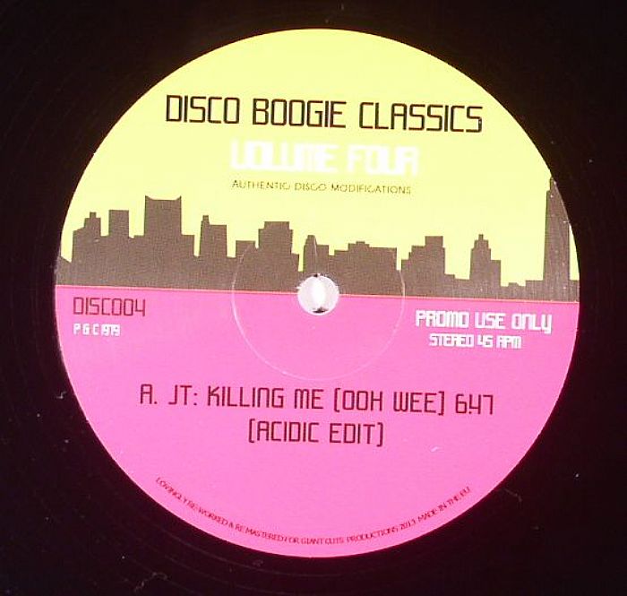 DISCO BOOGIE CLASSICS - Disco Boogie Classics Volume 4