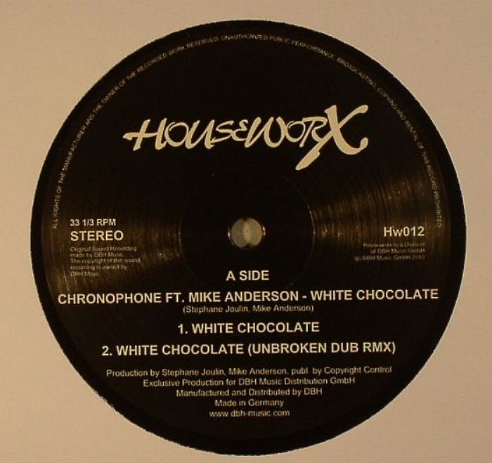 CHRONOPHONE feat MIKE ANDERSON - White Chocolate