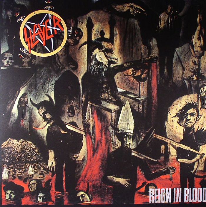 Slayer – Reign In Blood vinyl cover