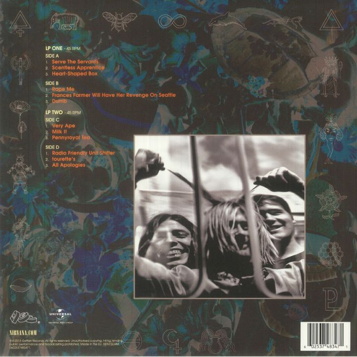 NIRVANA - In Utero 2013 Mix - Vinyl (gatefold 180 gram vinyl 45RPM 2xLP