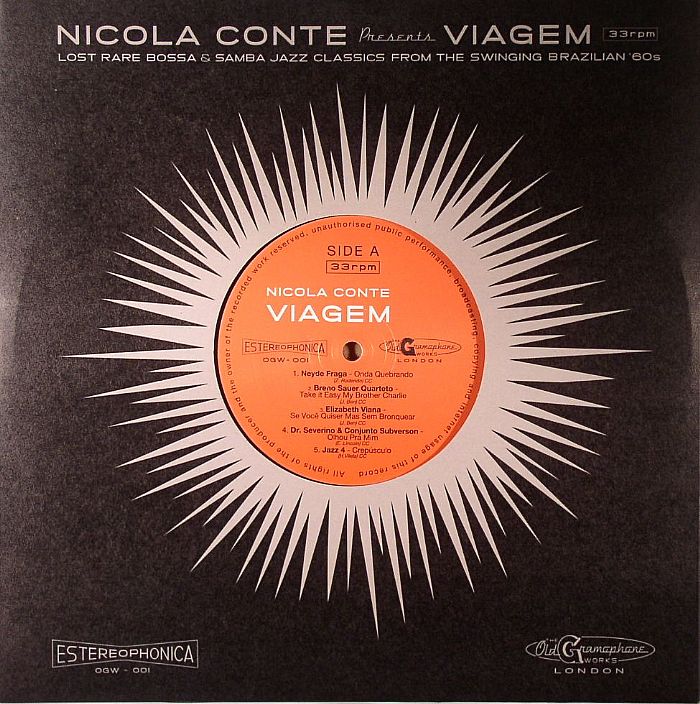 VARIOUS - Nicola Conte Presents Viagem Vol 5: Lost Rare Bossa & Samba Jazz Classics From The Swinging Brazilian '60's