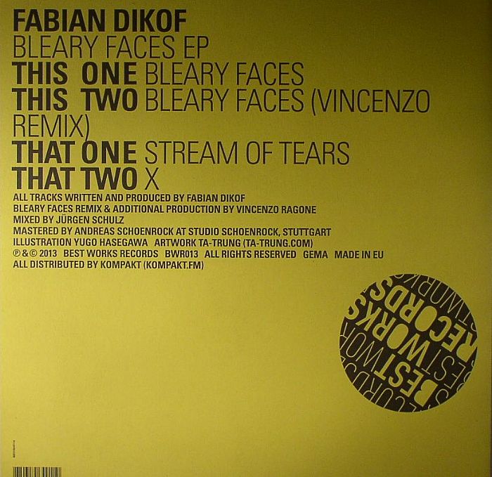 Fabian Dikof - Bleary Faces Fabian Dikof - Bleary Faces