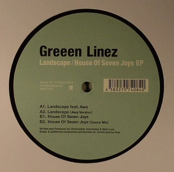 GREEEN LINEZ - Landscape/House Of Seven Joys EP