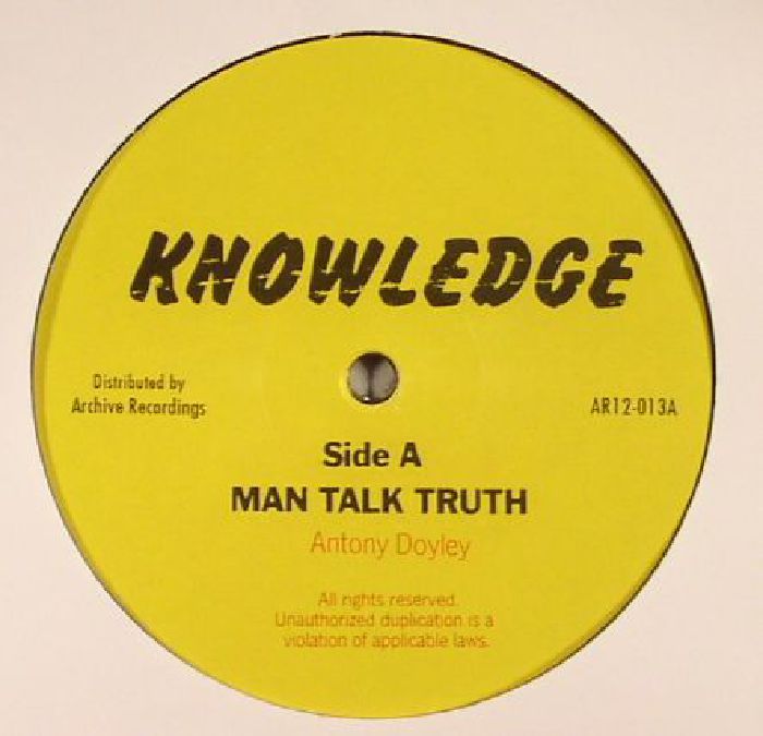 KNOWLEDGE - Man Talk Truth (reissue)