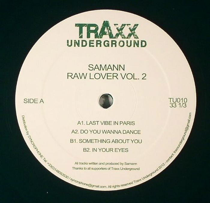SAMANN - Raw Lover Vol 2