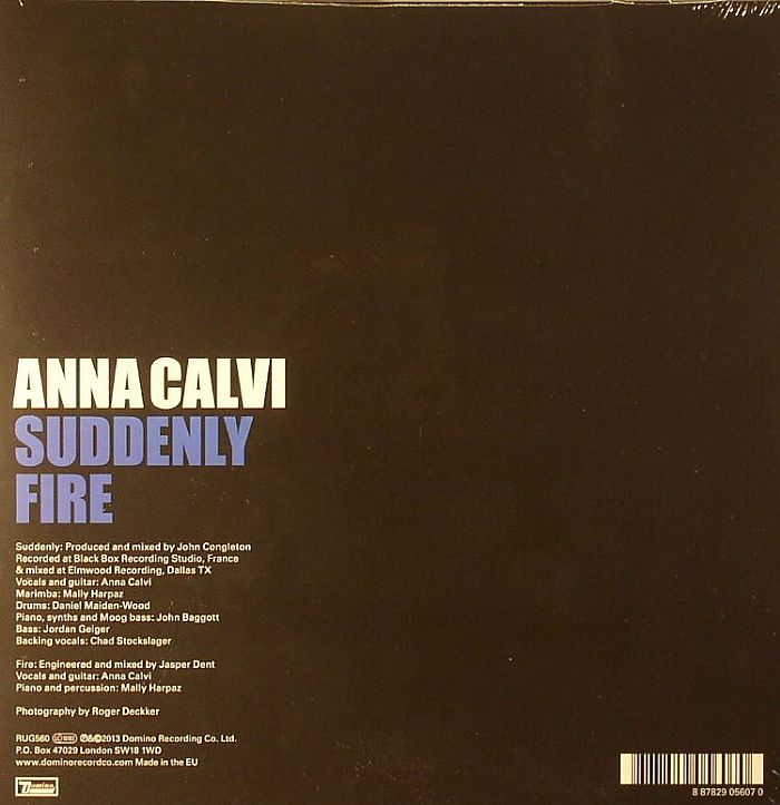 CALVI, Anna - Suddenly