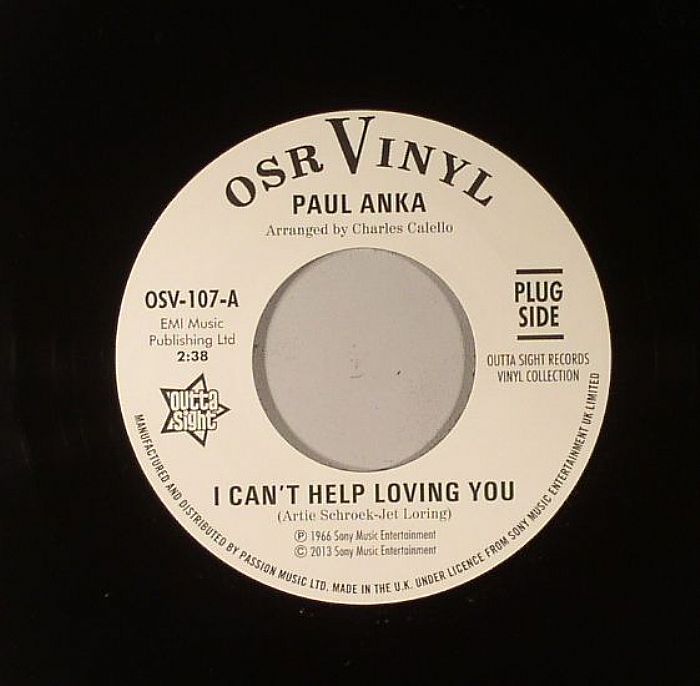 ANKA, Paul - I Can't Help Loving You