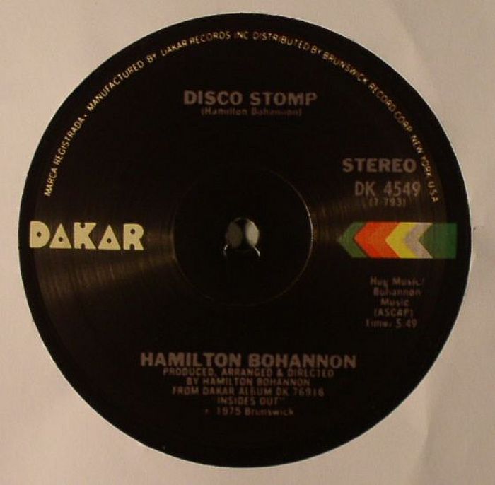 BOHANNON, Hamilton - Disco Stomp