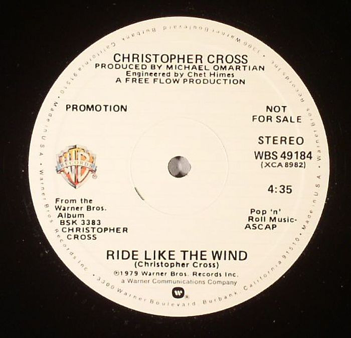 CROSS, Christopher - Ride Like The Wind
