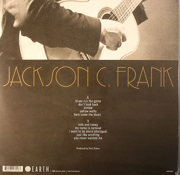 Jackson C FRANK Jackson C Frank Vinyl at Juno Records.