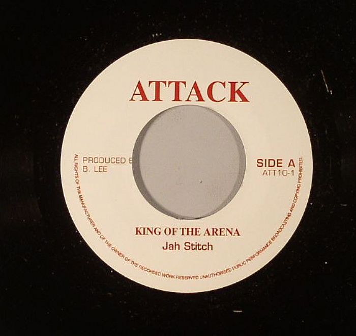 Jah Stitch – King Of The Arena vinyl cover