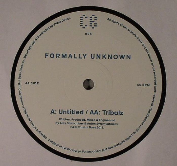 FORMALLY UNKNOWN - Untitled