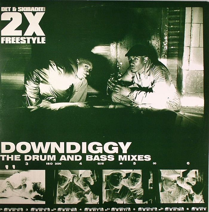 2X FREESTYLE aka DET/SKIBADEE - Downdiggy (drum & bass mixes)