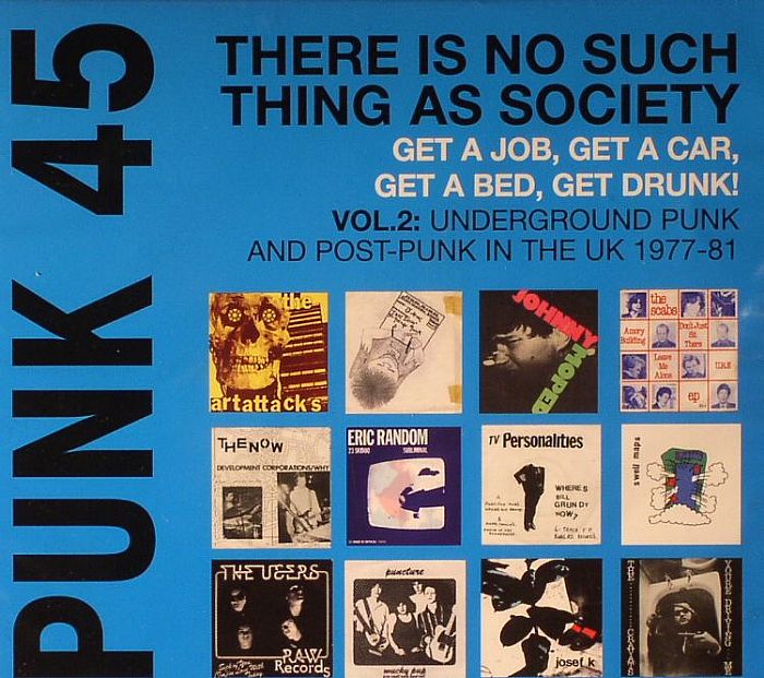 VARIOUS - Punk 45: There Is No Such Thing As Society Vol 2