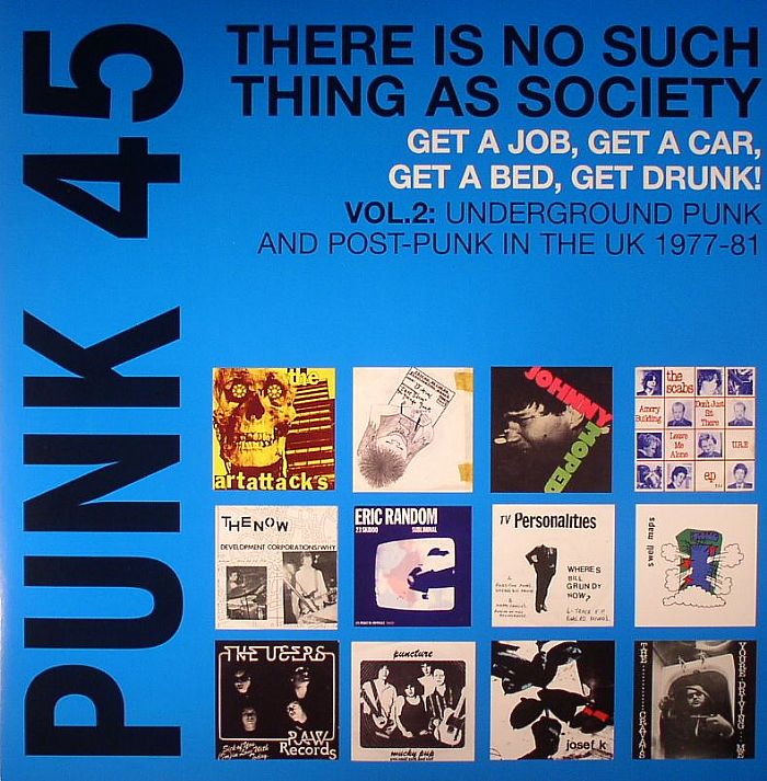 VARIOUS - Punk 45: There Is No Such Thing As Society