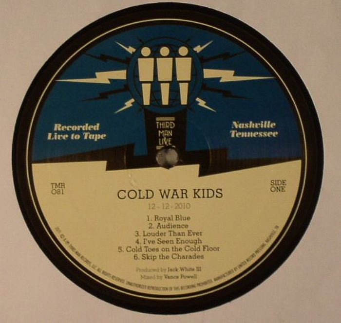 COLD WAR KIDS - Live At Third Man Records