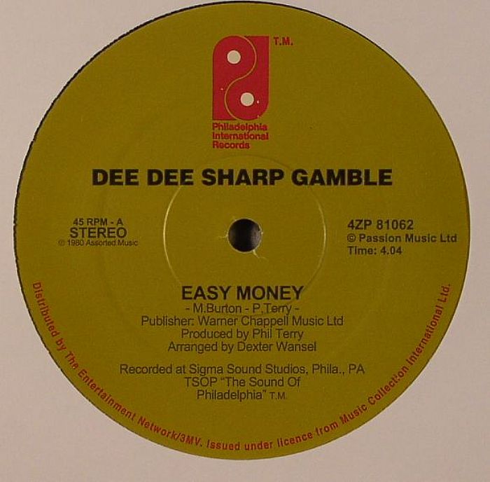 DEE DEE SHARP GAMBLE/THE O'JAYS - Easy Money