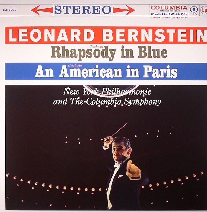 George Gershwin | Leonard Bernstein – Rhapsody In Blue, An American In Paris vinyl cover